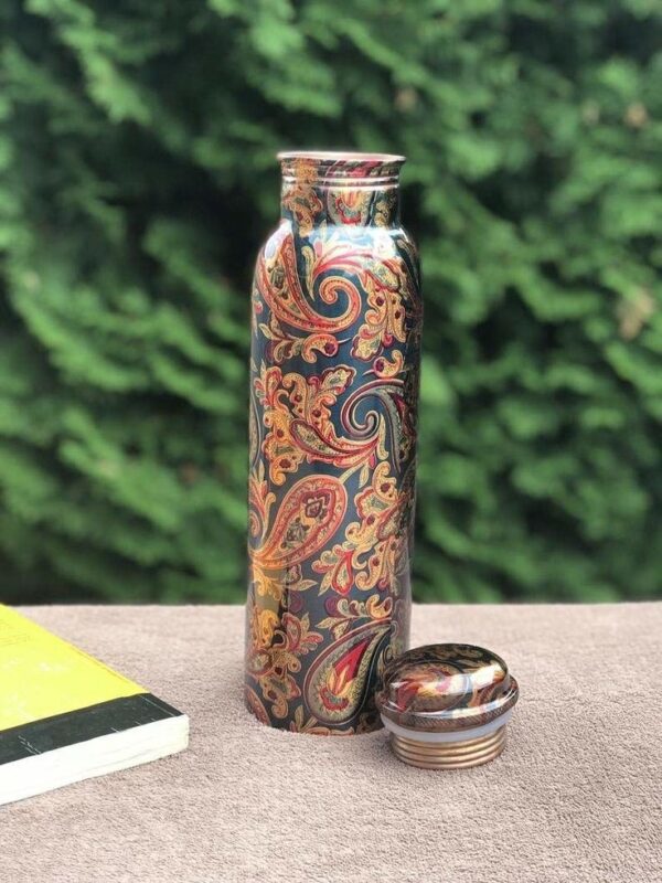 Colored Copper Bottle